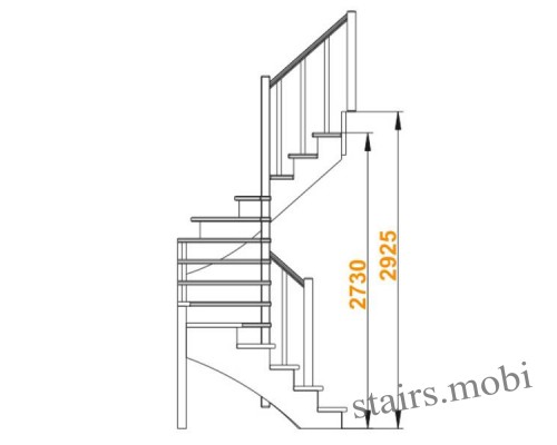 К-003М/2 вид4 чертеж stairs.mobi