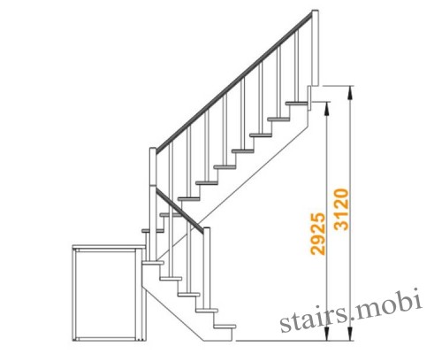 К-004М/4 вид3 чертеж stairs.mobi